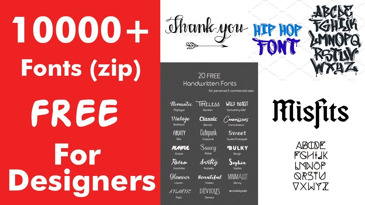 the ultimate free fonts collection the ultimate free fonts collection